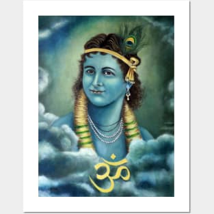 Lord Krishna Posters and Art